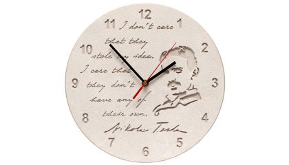 Tesla Clock
