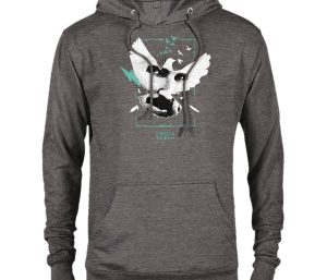 Premium Tesla Hoodie Wings of Power