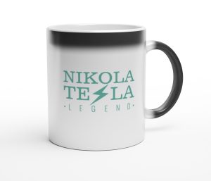 Premium magična šalica Nikola Tesla Legend