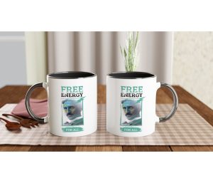 Premium šalica Free Energy Zelena
