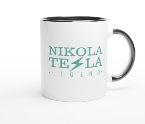 Premium Mug Nikola Tesla Legend