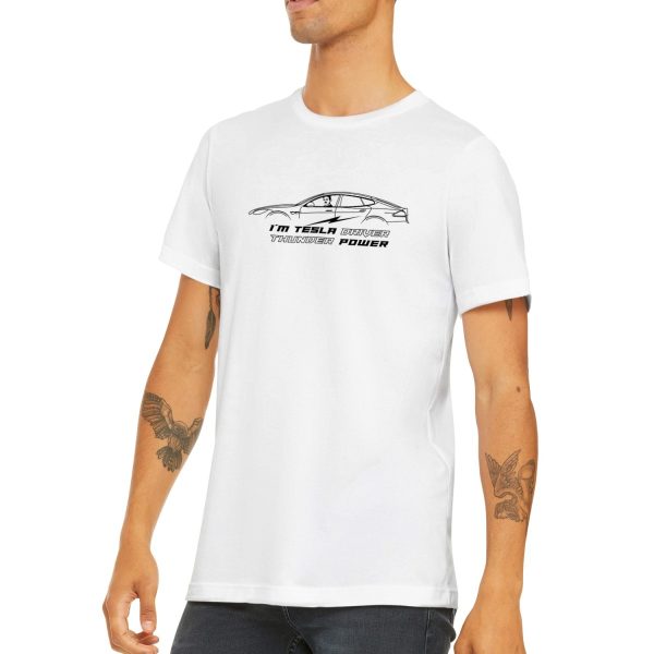 Premium Tesla T-shirt Tesla Driver