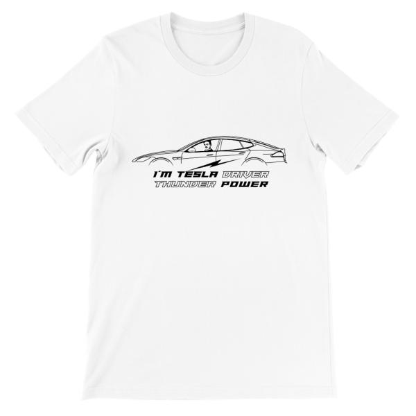 Premium majica Tesla Driver