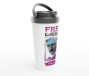 Premium Inox Mug Free Energy Magenta