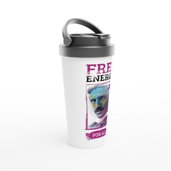 Premium inox šalica Free Energy Magenta