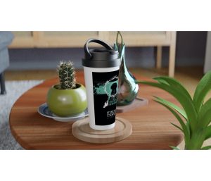 Premium Inox Mug High Voltage
