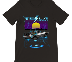 Premium Tesla majica  “1.21 Gigawatts!?!”