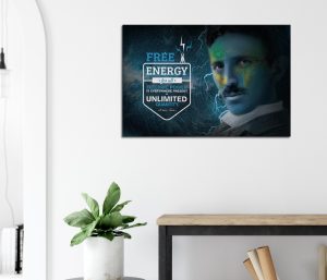 Premium Tesla canvas Free Energy Unlimited
