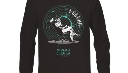 Black Tesla T-shirt